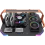 Корпус DarkFlash Blade-X Open Frame Luxury Gaming: Форм-фактор материнської плати ATX/microATX/mini-ITX