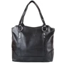 Женская сумка тоут Laskara черная (LK-DD210-black)
