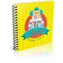 Книга для запису кулінарних рецептів. Kids menu (жовта)