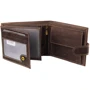 Чоловічий портмоне DNK Leather коричневий (DNKN992L-P-CHM-brown): Формат гаманця Вертикальный
