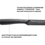 Ніж Fissman SHINAI graphite універсальний 15 см (2484): Рукоятка Нержавеющая сталь