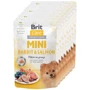 Влажный корм Brit Care Mini pouch для собак филе в соусе кролик и лосось 85 г х 8 шт. (2700000035375)