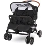 Коляска для двойни Lorelli TWIN (black)