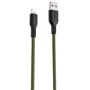 Кабель Proove USB Cable to Lightning Rebirth 2.4A 1m Green (CCRE60001111)