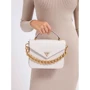 Женская сумка-сэтчел GUESS RETOUR TOP HANDLE FLAP белая (HWCG8664200-WHI): Пол Женский