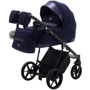 Коляска 2 в 1 Adamex Gallo Thermo GA-9 deep blue фото 12