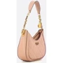 Женская сумка хобо GUESS ABEY SMALL HOBO бежево-розовая (HWQB8558010-RWO): Пол Женский