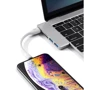Кабель Satechi USB Cable to Lightning Flexible Charging 15cm White (ST-FCL6W): Довжина 0.15 м
