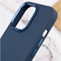 Чохол для iPhone Epik TPU Case Bonbon Metal Style Denim Blue для iPhone 14 Pro: Тип аксесуара чехол