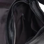 Мужская сумка планшет Borsa Leather черная (k19137-black): Материал Натуральная кожа
