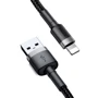 Кабель Baseus USB Cable to Lightning 2A 3m Gray/Black (CALKLF-RG1): Длина 3 м