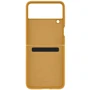 Чехол для телефонов Samsung Leather Cover Mustard (EF-VF711LYEGRU) for Samsung F711 Galaxy Flip 3 фото 6