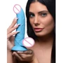 Фаллоимитатор Pop Peckers 7.5" Dildo Blue