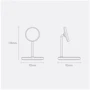Зарядний пристрій Baseus Wireless Charger Stand MagSafe Swan Black (WXSW-01) for iPhone 16 I 15 I 14 I 13 I 12 series фото 11