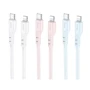 Кабель Hoco Cable USB-C to Lightning X97 Crystal 3A 1m White фото 3