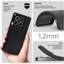 Чехол для телефонов ArmorStandart Matte Slim Fit Camera cover Black for Tecno Camon 30 (CL6) (ARM77159): Материал TPU (термополиуретан)
