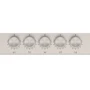 Варочная поверхность Whirlpool GMWL728IXL: Количество конфорок 5