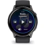Смарт-годинник Garmin Venu 4 45mm Slate with Black Silicone Band (010-03014-00)