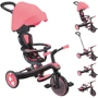 Велосипед дитячий Globber Explorer Trike 4в1 Deluxe Play рожевий (634-110): Діаметр коліс, дюймів 9.8