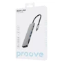 Адаптер Proove Adapter Iron Link USB-C to 2xUSB-C+2xUSB3.0+HDMI+SD+TF Silver (HBIL00222004) фото 6