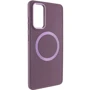 Чехол для телефонов TPU Case Bonbon Metal Style with MagSafe Plum for Samsung S711 Galaxy S23 FE
