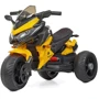 Дитячий електромотоцикл 3 колісний Bambi Racer жовтий (M 4274EL-6)