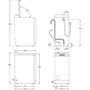 Стиральная машина Electrolux EWT11262ILW: Тип загрузки вертикальная