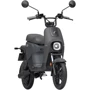Электроскутер Segway-Ninebot B110S, Black Grey: Особенности С большим запасом хода, С сиденьем, С рулем