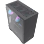 Корпус DarkFlash DLX22 Neo Black: Материал передней панели металл
