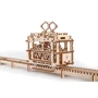 Механічний 3D пазл UGEARS "Трамвай з рейками" (70008)