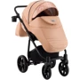 Коляска 2 в 1 Adamex Hybryd Plus BR264 персиковый - медный (принт) атлас (623688): Пол ребенка девочка