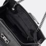 Женская сумка через плечо Ricco Grande черная (K1599-black): Тип ручки Плечевой ремень, На цепочке, С двумя ручками, Длинная ручка