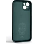 Чехол для iPhone ArmorStandart Icon Ring Dark Green for iPhone 14 Plus (ARM68702): Цвет зеленый