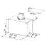 Витяжка Franke Box Flush EVO, 52см FBFE BK MATT A52: Тип фільтра повітря Рециркуляция, Отвод