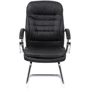 Крісло конференційне АКЛАС Валенсія CF (XY-7004G-1) Чорний (PU Black) (00161482)