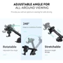 Держатель Ugreen Car Holder LP200 Gravity with Suction Cup Black (60990B): Особенности автодержатель