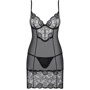 Комплект Obsessive Alluria chemise, S/M