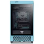 Корпус Thermaltake The Tower 200 Turquoise (CA-1X9-00SBWN-00): Матеріал передній панелі закалённое стекло и сталь