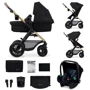 Универсальная коляска 3 в 1 Kinderkraft Moov 2 Air Pure Black (KSMOOV02BLK0000)
