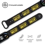 Ремінець ArmorStandart This-is-the-Way Appeal Black (ARM59258) for Xiaomi Mi Smart Band 5/6/7