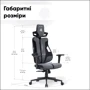 Геймерское кресло Cyberlux V8 Fabric Grey (арт. GM- V8 FG) фото 4