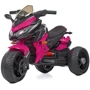 Детский электромотоцикл 3 колесный Bambi Racer розовый (M 4274EL-8)