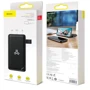 Внешний аккумулятор Baseus Power Bank 10000mAh Wireless Charger S10 Bracket PD 18W Black (PPS10-01): Емкость батареи, мАч 10000