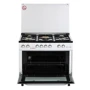Газова плита Fresh N90 G5 / 01 (60x90) (білий / нержавіюча сталь): Розміри (ВxШxГ) 85x90x60 см