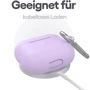 Чехол KeyBudz Elevate Series Keychain Lavender (AP3_S5_LVD) for Apple AirPods 3 фото 2