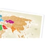 Скретч-карта світу Travel Map Gold World (Rus) фото 8