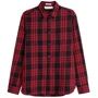 Рубашка H&M 5297496 48 красная с длинным рукавом: Длина рукава Длинный
