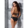 Эротическое боди Passion LAMIS BODY black XXL/XXXL
