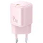 Зарядное устройство Baseus USB-C Wall Charger GaN 1C 45W Pink (P10176800413-00): Особенности Быстрая зарядка, Power Delivery (PD), USB-C