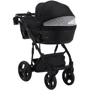 Коляска 2 в 1 Bair Play Plus Soft BPS-455 черный - черный (кожа): Материал колес резина